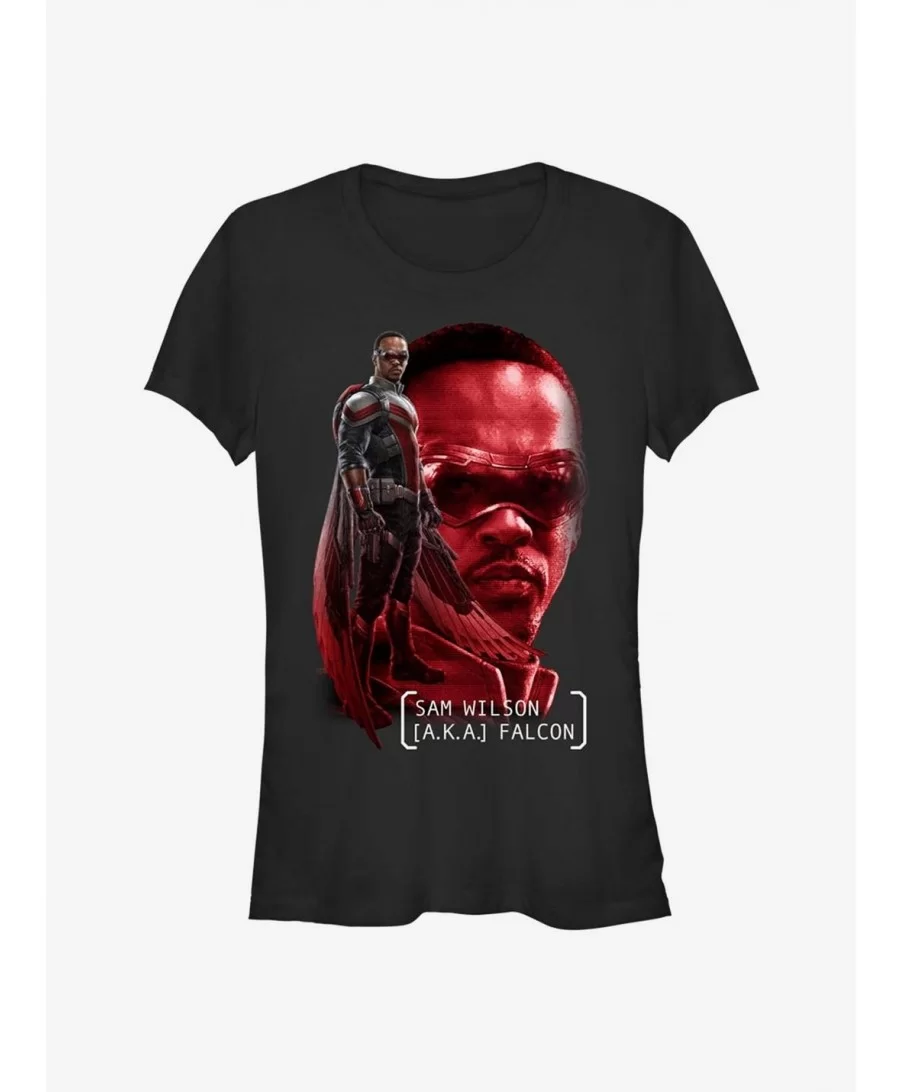 High Quality Marvel The Falcon And The Winter Soldier Sam Wilson Girls T-Shirt $6.96 T-Shirts