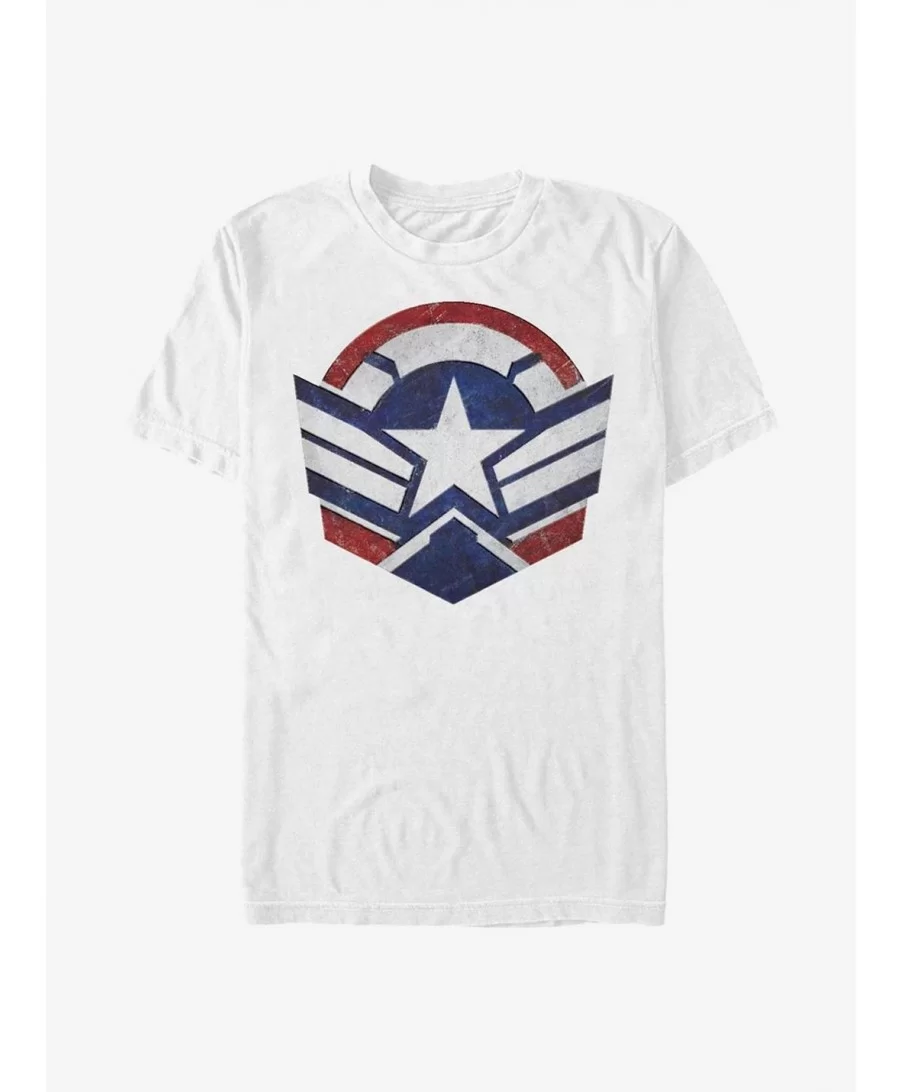 Wholesale Marvel The Falcon And The Winter Soldier Logo T-Shirt $7.61 T-Shirts