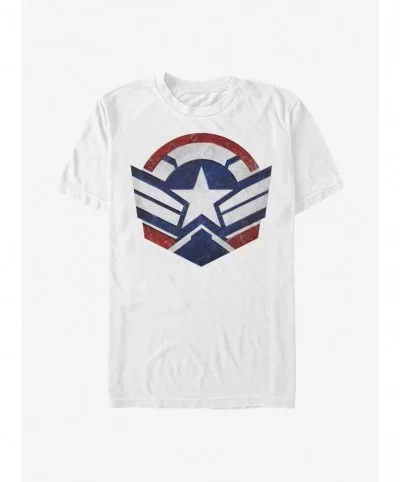 Wholesale Marvel The Falcon And The Winter Soldier Logo T-Shirt $7.61 T-Shirts