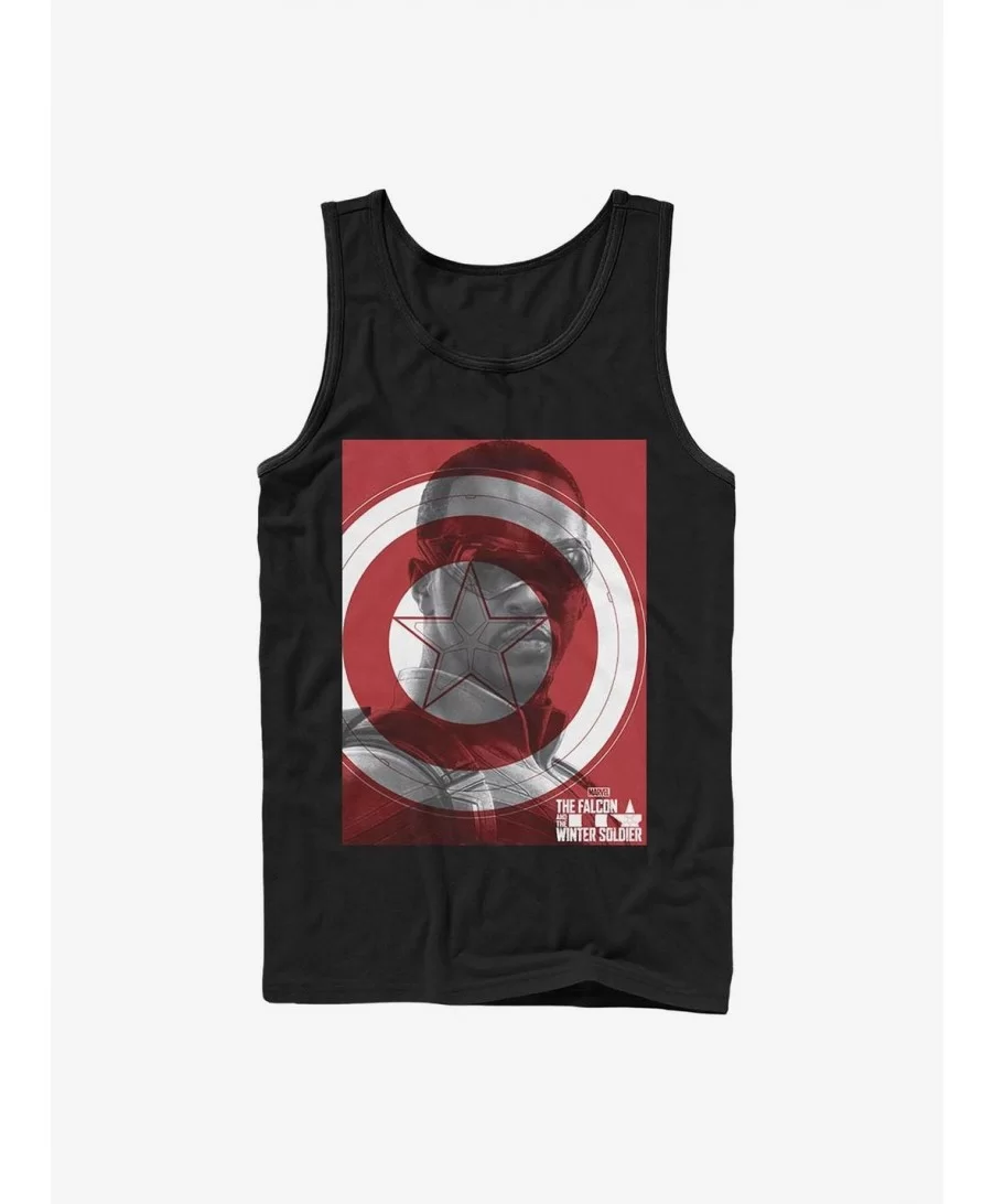 Exclusive Price Marvel The Falcon And The Winter Soldier Falcon Shield Tank $8.76 Tanks