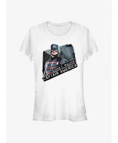 Big Sale Marvel The Falcon And The Winter Soldier John F. Walker Girls T-Shirt $4.85 T-Shirts