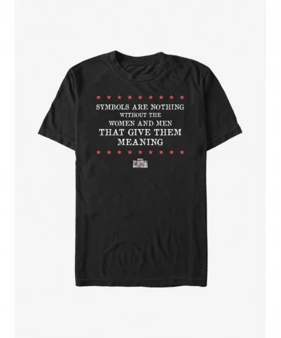 Pre-sale Discount Marvel The Falcon And The Winter Soldier Symbols Are Nothing T-Shirt $5.75 T-Shirts