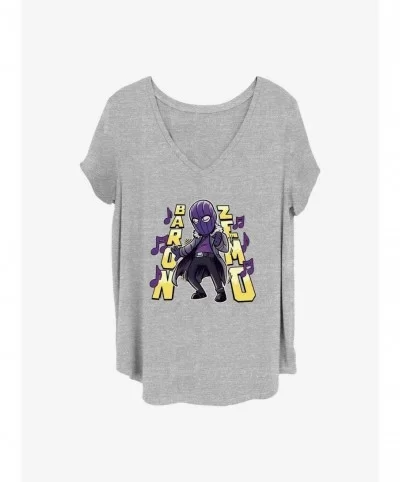 Value for Money Marvel The Falcon and the Winter Soldier Baron Zemo Cartoon Girls T-Shirt Plus Size $9.02 T-Shirts