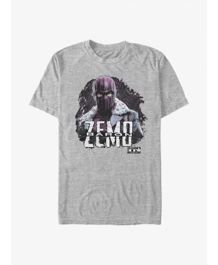 Value Item Marvel The Falcon And The Winter Soldier Underworldly Heir Baron Zemo T-Shirt $4.81 T-Shirts