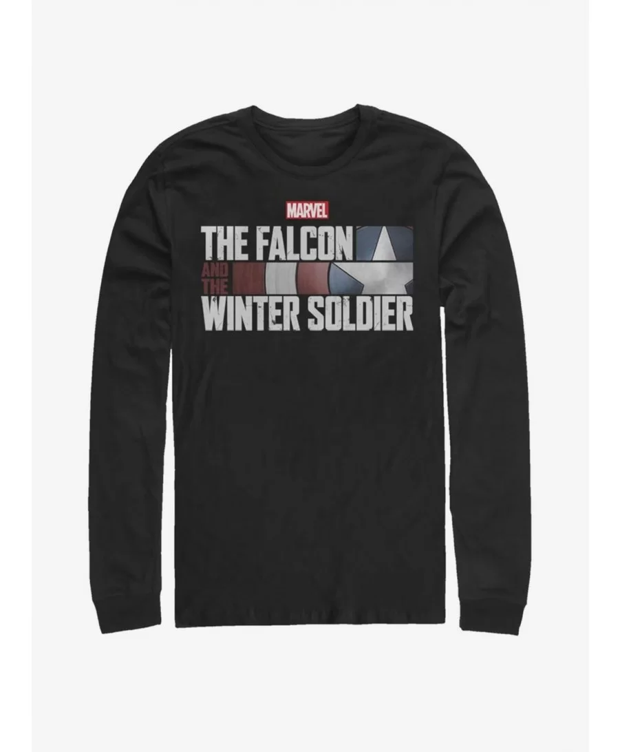 Value for Money Marvel The Falcon And The Winter Soldier Long-Sleeve T-Shirt $9.74 T-Shirts