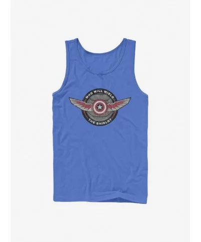 Clearance Marvel The Falcon And The Winter Soldier Wield Shield Tank $9.36 Tanks