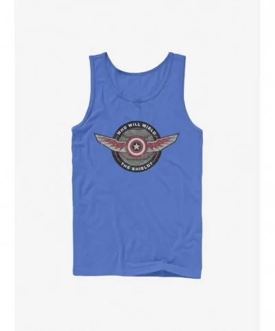 Clearance Marvel The Falcon And The Winter Soldier Wield Shield Tank $9.36 Tanks