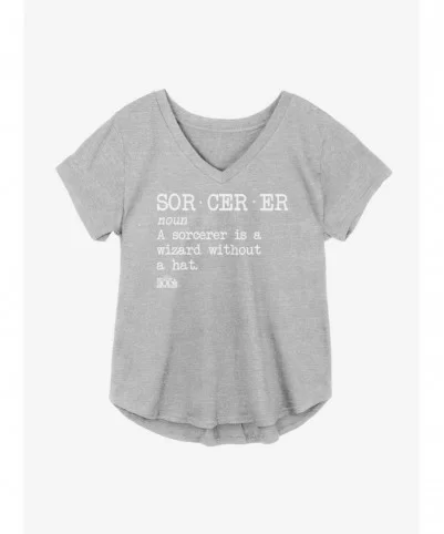 Exclusive Marvel The Falcon And The Winter Soldier Definition Of A Sorcerer Girls Plus Size T-Shirt $8.79 T-Shirts