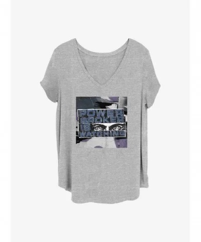 Low Price Marvel The Falcon and the Winter Soldier Watching Girls T-Shirt Plus Size $7.63 T-Shirts