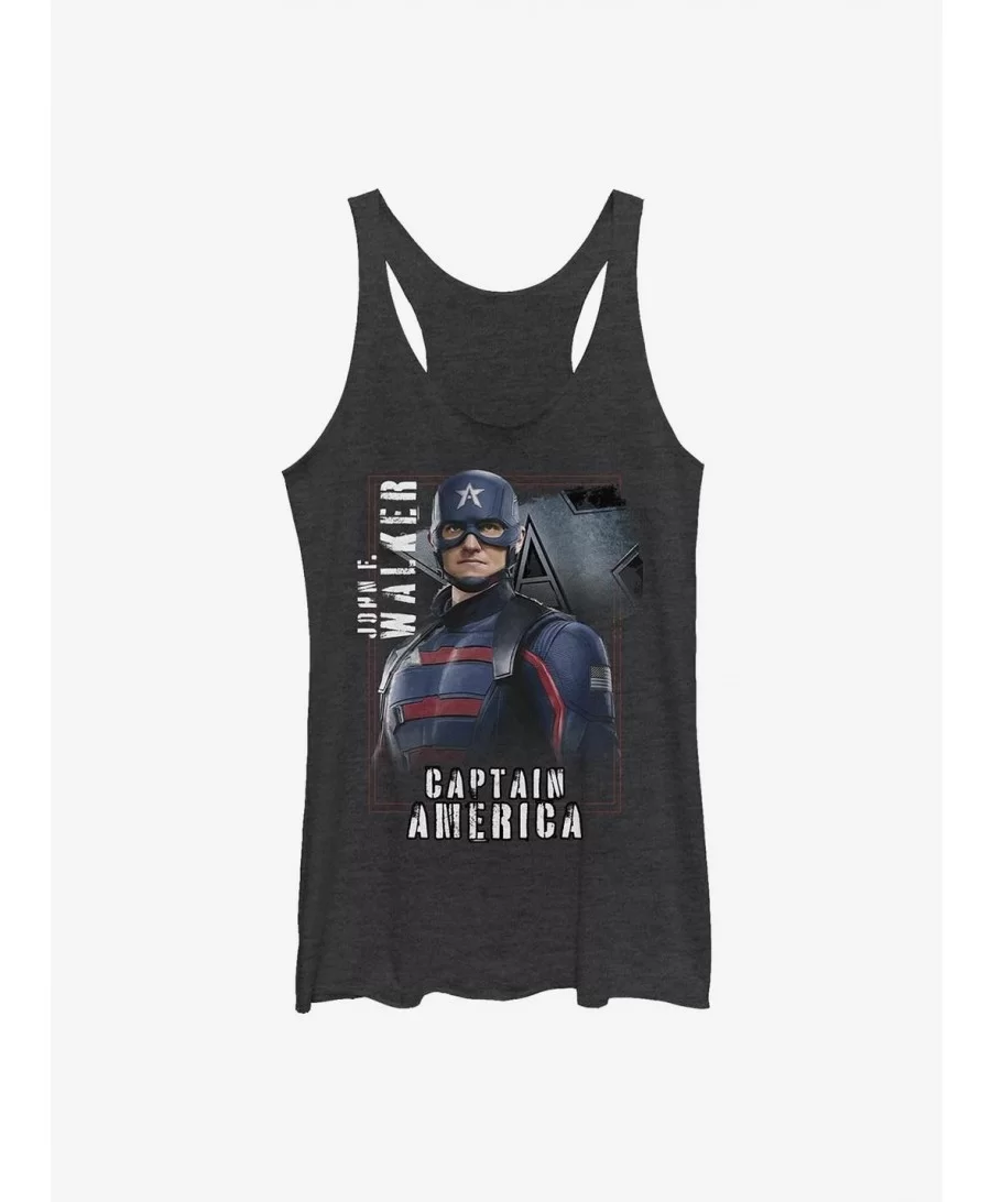 Limited Time Special Marvel The Falcon And The Winter Soldier Captain America John F. Walker Girls Tank $9.74 Tanks