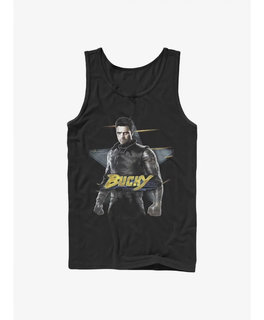 Best Deal Marvel The Falcon And The Winter Soldier Bucky Tank $8.96 Tanks