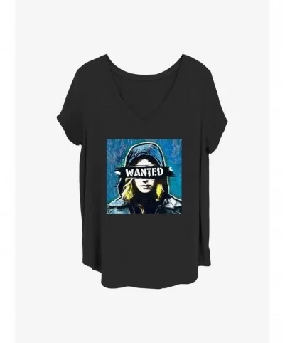 Discount Marvel The Falcon and the Winter Soldier Wanted Girls T-Shirt Plus Size $9.25 T-Shirts