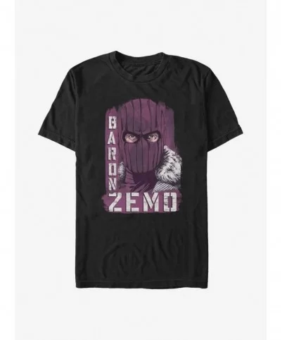 Huge Discount Marvel The Falcon And The Winter Soldier Named Baron Zemo T-Shirt $5.12 T-Shirts