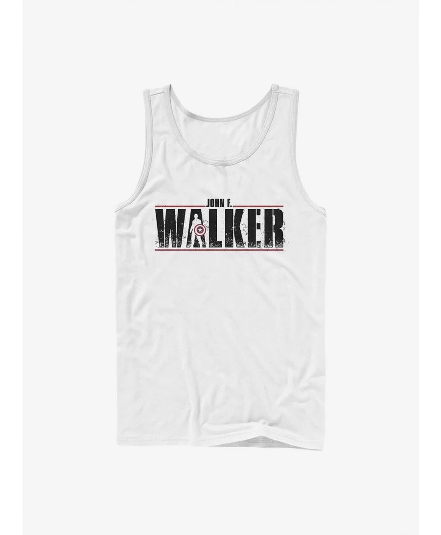 Value for Money Marvel The Falcon And The Winter Soldier Walker Logo Painted Tank $8.17 Tanks