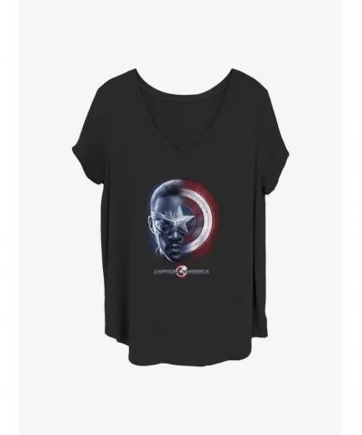 Special Marvel The Falcon and the Winter Soldier Sam And The Shield Girls T-Shirt Plus Size $7.40 T-Shirts