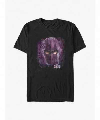 Discount Marvel The Falcon And The Winter Soldier Baron Eyes T-Shirt $7.77 T-Shirts