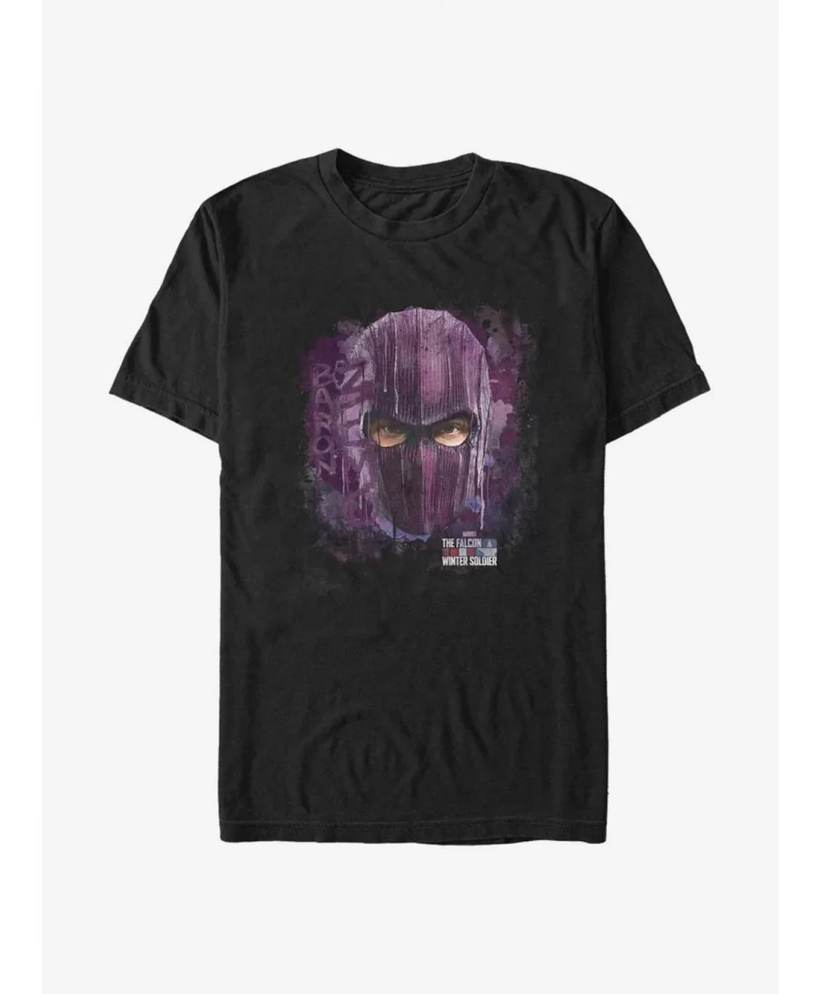 Discount Marvel The Falcon And The Winter Soldier Baron Eyes T-Shirt $7.77 T-Shirts