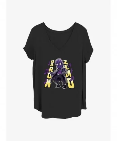 Value for Money Marvel The Falcon and the Winter Soldier Baron Zemo Cartoon Girls T-Shirt Plus Size $6.94 T-Shirts