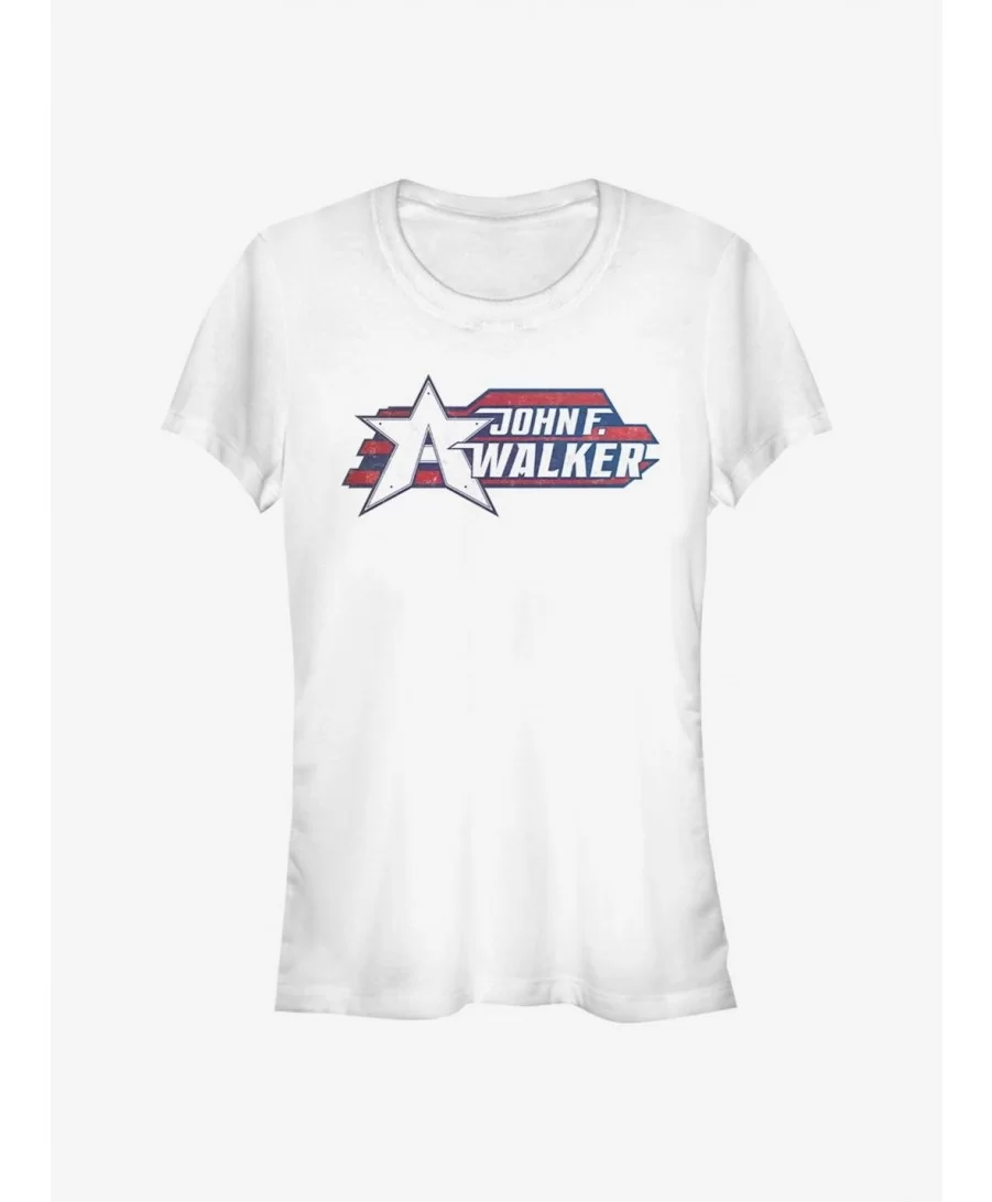 Wholesale Marvel The Falcon And The Winter Soldier Walker Logo Girls T-Shirt $6.80 T-Shirts