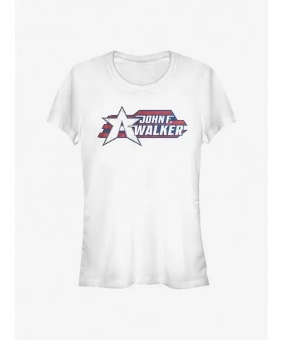 Wholesale Marvel The Falcon And The Winter Soldier Walker Logo Girls T-Shirt $6.80 T-Shirts