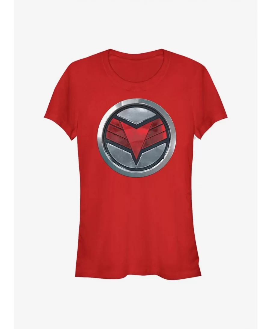 Flash Deal Marvel The Falcon And The Winter Soldier Falcon Logo Girls T-Shirt $6.63 T-Shirts