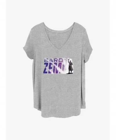 Wholesale Marvel The Falcon and the Winter Soldier Baron Zemo Girls T-Shirt Plus Size $9.48 T-Shirts