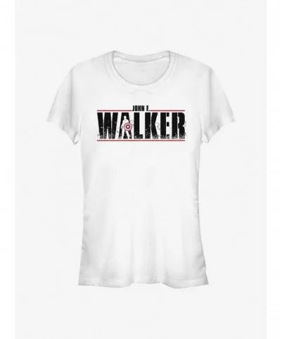 Pre-sale Marvel The Falcon And The Winter Soldier Walker Painted Girls T-Shirt $5.02 T-Shirts