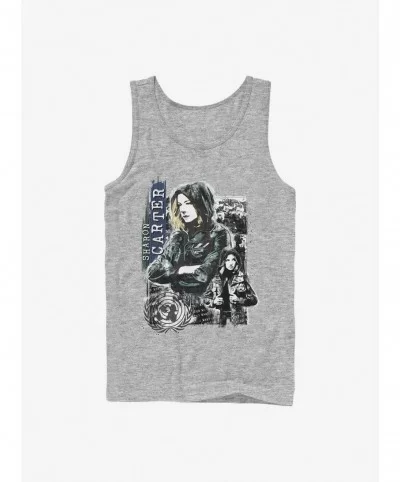 Discount Sale Marvel The Falcon And The Winter Soldier Sharon Carter Tank $6.37 Tanks