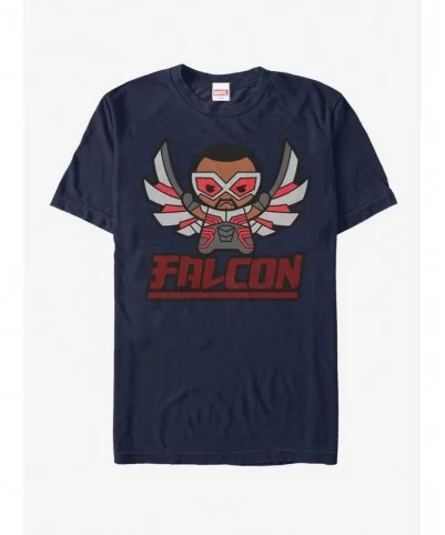 Pre-sale Marvel Kawaii Falcon T-Shirt $7.30 T-Shirts