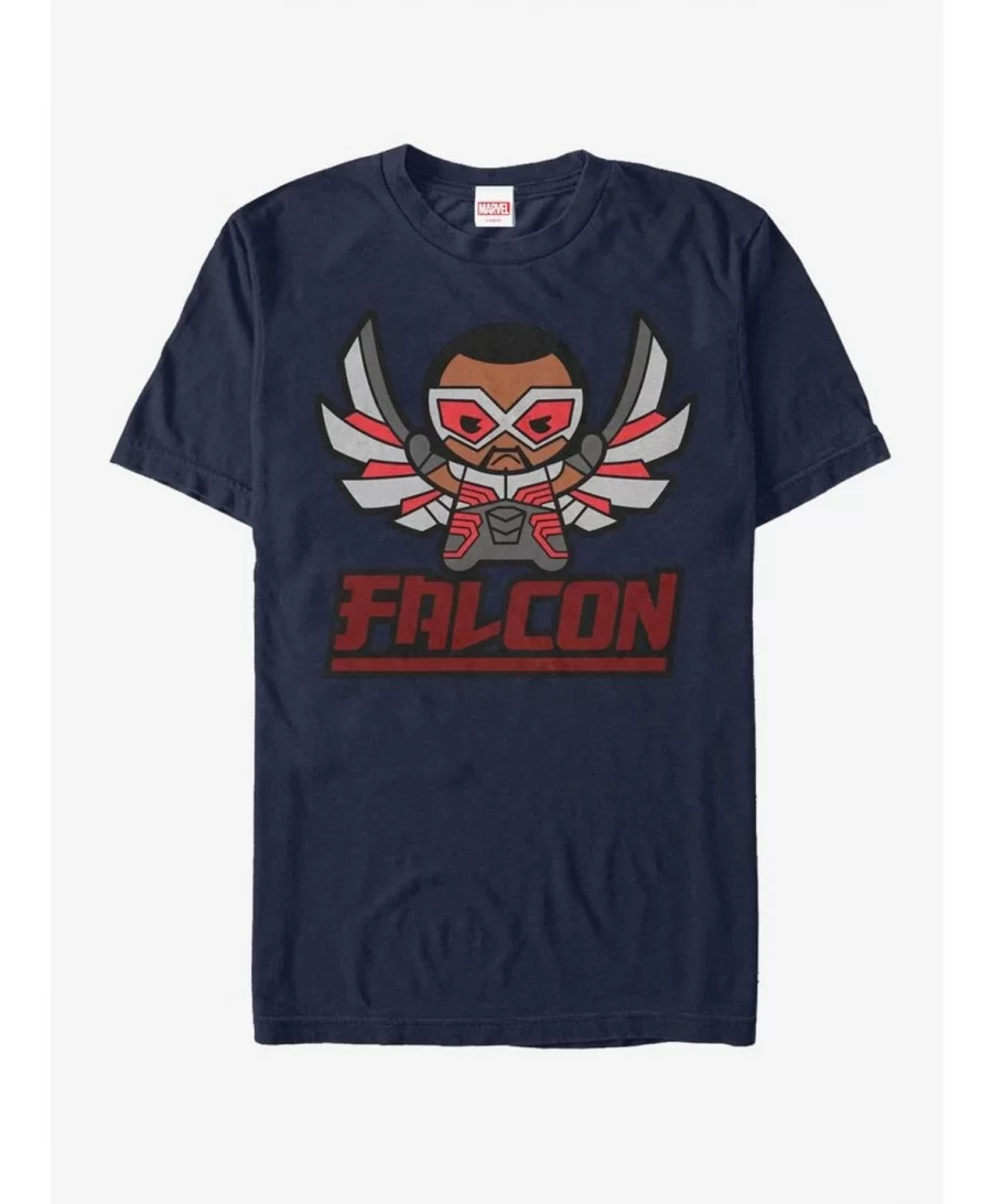 Pre-sale Marvel Kawaii Falcon T-Shirt $7.30 T-Shirts