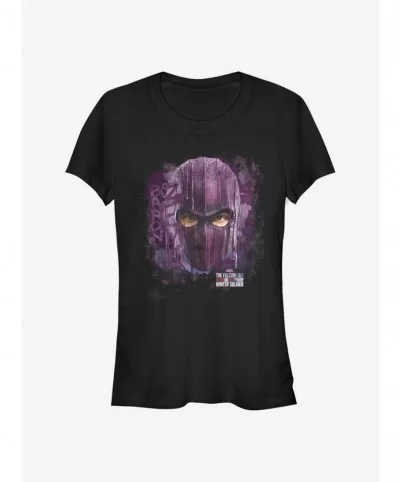 Limited Time Special Marvel The Falcon And The Winter Soldier Baron Eyes Girls T-Shirt $6.80 T-Shirts