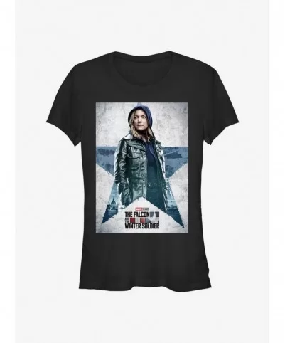 Limited-time Offer Marvel The Falcon And The Winter Soldier Carter Poster Girls T-Shirt $5.02 T-Shirts