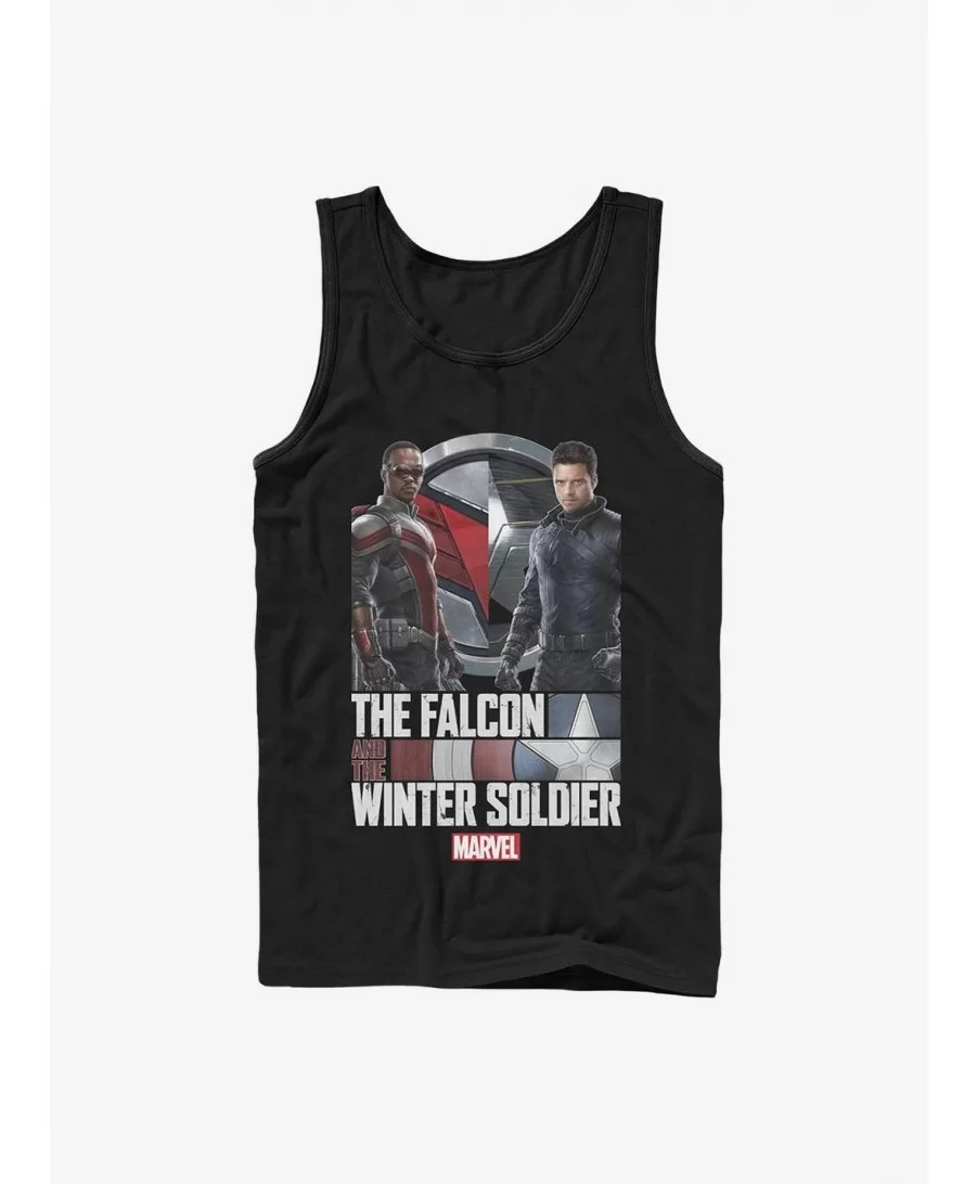 Clearance Marvel The Falcon And The Winter Soldier Falcon And Bucky Tank $9.96 Tanks