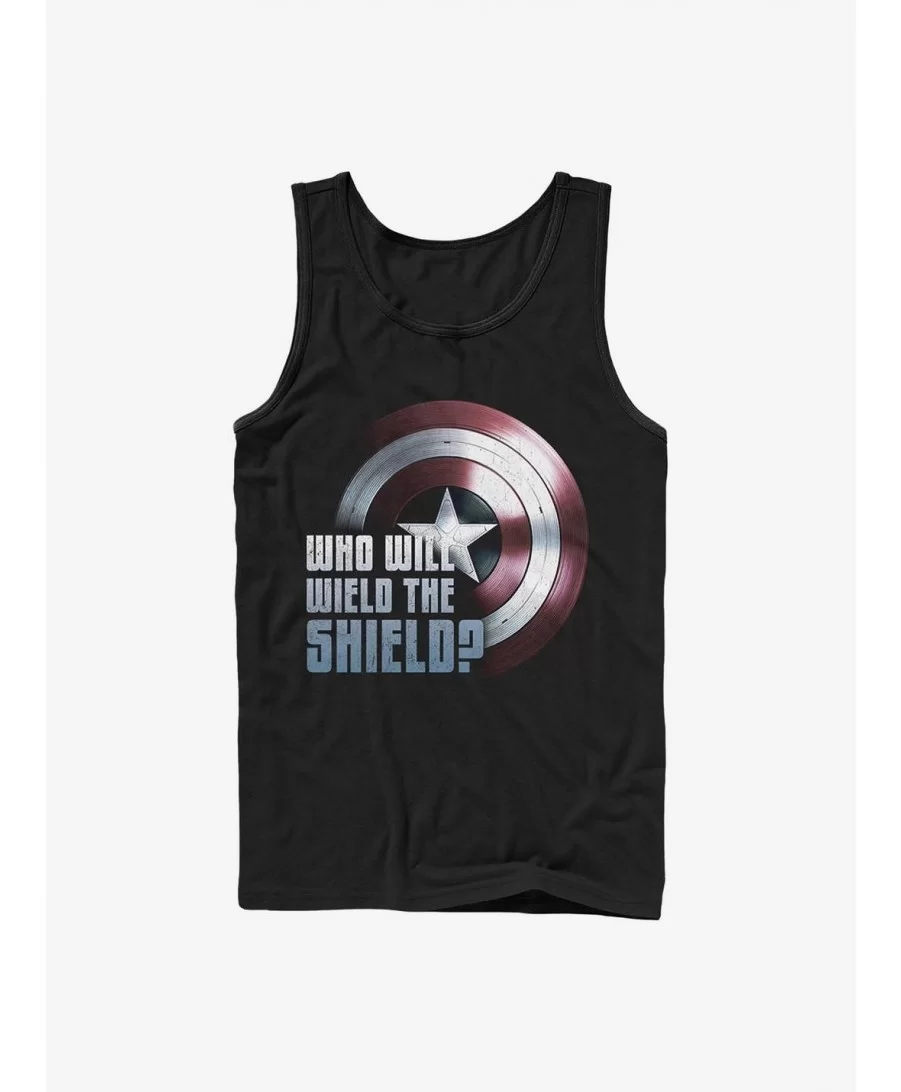 Cheap Sale Marvel The Falcon And The Winter Soldier Wielding The Shield Tank $8.76 Tanks