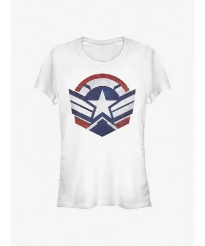 Special Marvel The Falcon And The Winter Soldier Logo Girls T-Shirt $6.96 T-Shirts