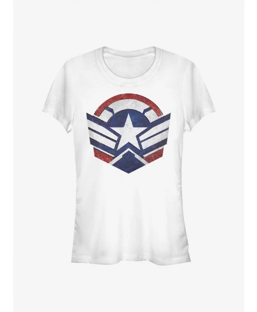 Special Marvel The Falcon And The Winter Soldier Logo Girls T-Shirt $6.96 T-Shirts