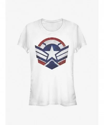 Special Marvel The Falcon And The Winter Soldier Logo Girls T-Shirt $6.96 T-Shirts