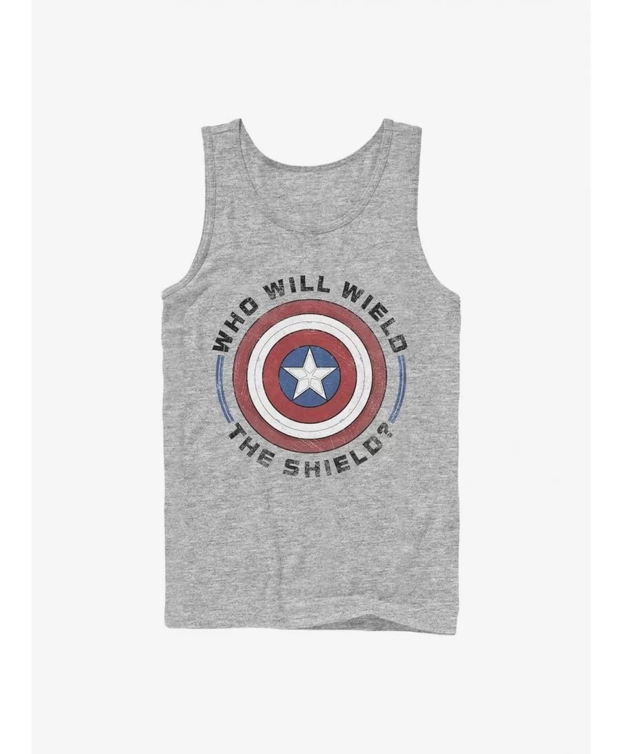 Unique Marvel The Falcon And The Winter Soldier Wield The Shield Tank $8.17 Tanks