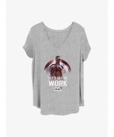 Unique Marvel The Falcon and the Winter Soldier I'm In Charge Girls T-Shirt Plus Size $9.94 T-Shirts