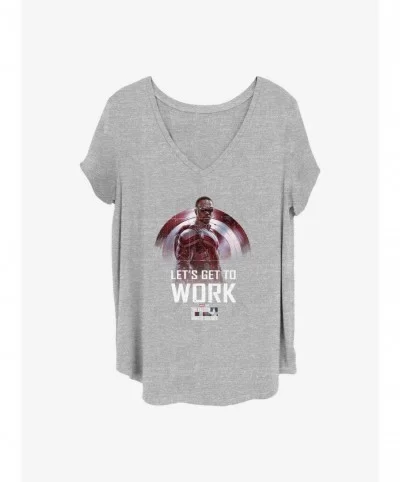 Unique Marvel The Falcon and the Winter Soldier I'm In Charge Girls T-Shirt Plus Size $9.94 T-Shirts