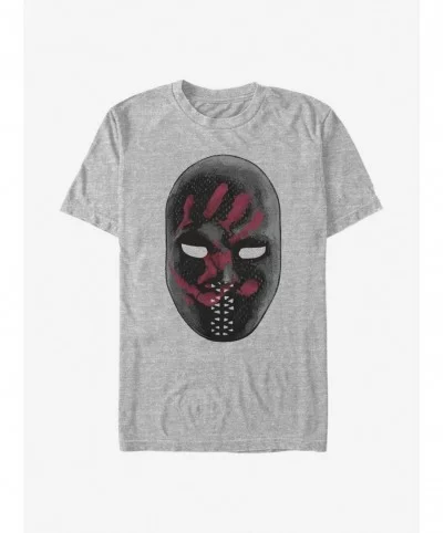 Cheap Sale Marvel The Falcon And The Winter Soldier Flag Smashers Mask T-Shirt $6.52 T-Shirts