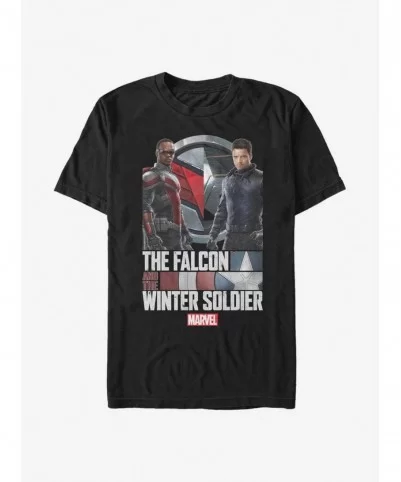 Special Marvel The Falcon And The Winter Soldier Photo Real T-Shirt $7.14 T-Shirts