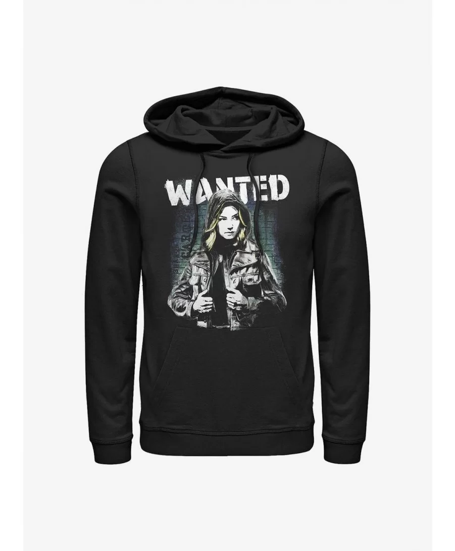 Hot Selling Marvel The Falcon And The Winter Soldier Wanted Sharon Carter Hoodie $17.24 Hoodies