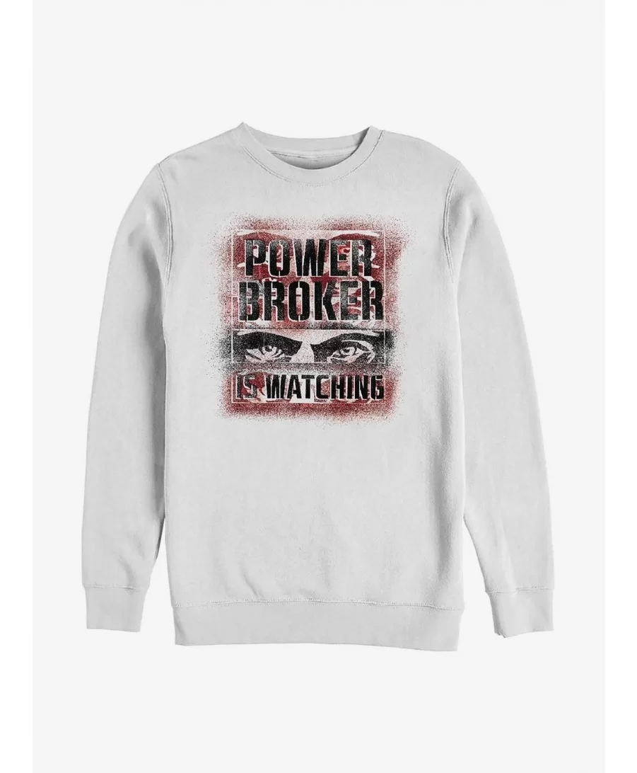 Exclusive Marvel The Falcon And The Winter Soldier Symbols Need Meaning Crew Sweatshirt $9.74 Sweatshirts