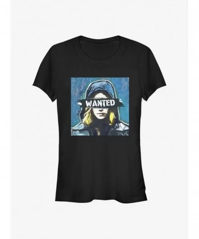 Crazy Deals Marvel The Falcon And The Winter Soldier Sharon Carter Wanted Girls T-Shirt $6.80 T-Shirts