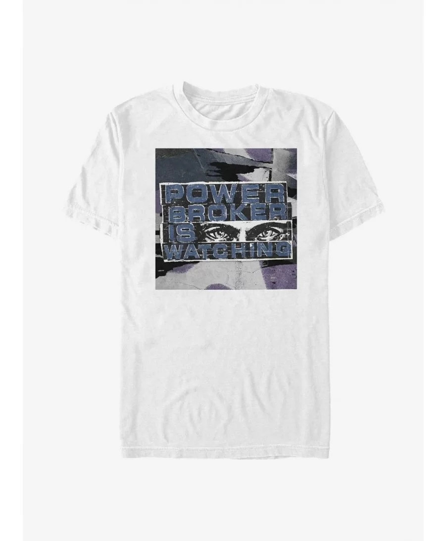 Unique Marvel The Falcon And The Winter Soldier Power Broker T-Shirt $7.77 T-Shirts