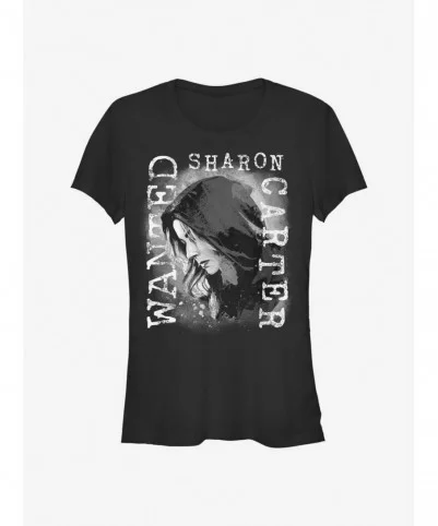 Low Price Marvel The Falcon And The Winter Soldier Sharon Carter Girls T-Shirt $6.47 T-Shirts