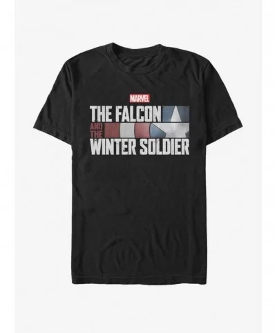 Limited-time Offer Marvel The Falcon And The Winter Soldier T-Shirt $7.45 T-Shirts