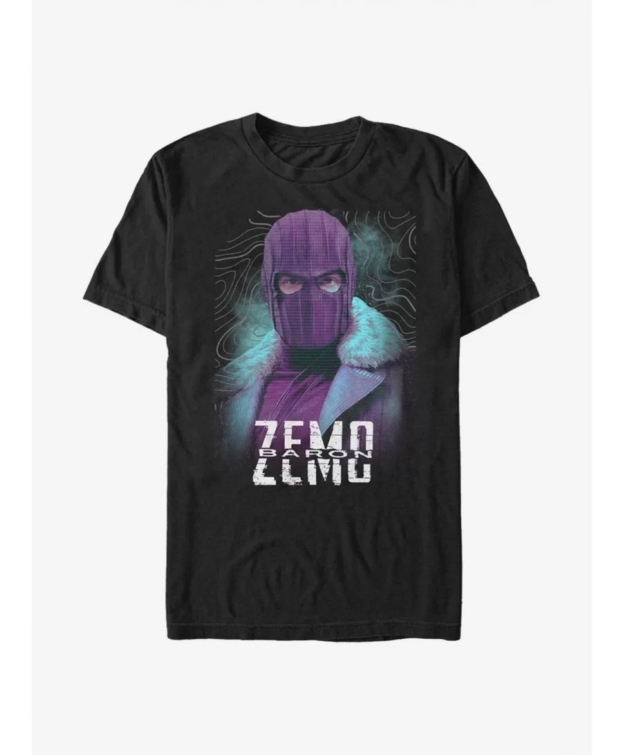 Big Sale Marvel The Falcon And The Winter Soldier Baron Zemo T-Shirt $5.75 T-Shirts