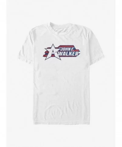 Fashion Marvel The Falcon And The Winter Soldier John F. Walker Logo T-Shirt $7.77 T-Shirts